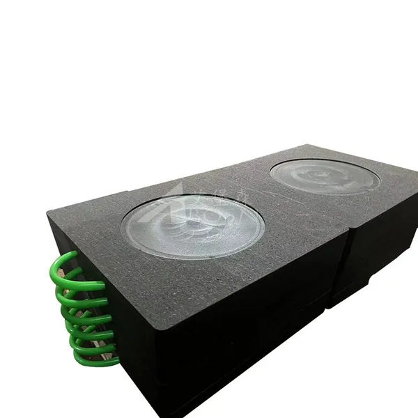 UHMWPE Black Leg Pads for Heavy Machinery, Wear-resistant, Anti-slip, and High Load-bearing photo-2