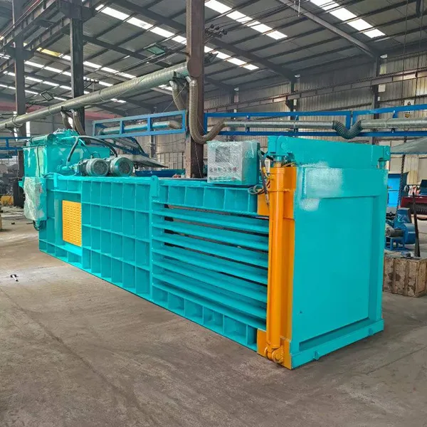 Hydraulic Waste Baler Automatic Recycling Machine for Cartons and Bottles High Efficiency Packaging photo-3