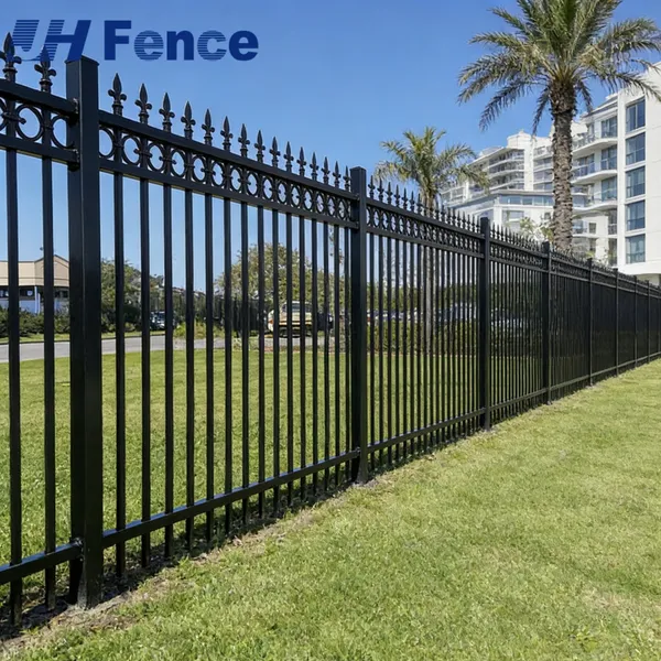 Modern Rust-Proof Steel Fencing | Combines a Sleek Look with Superior Hot-dip Galvanized protection