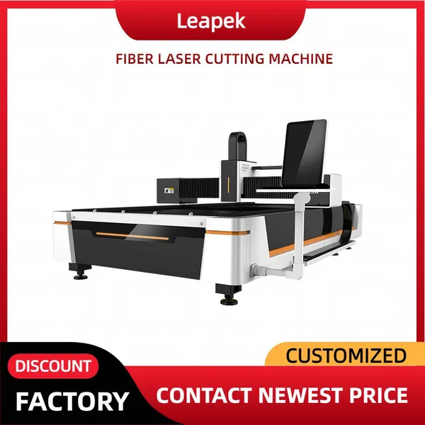 Carbon Steel Fiber Laser Cutting Machine 6kw for Construction Machinery Parts