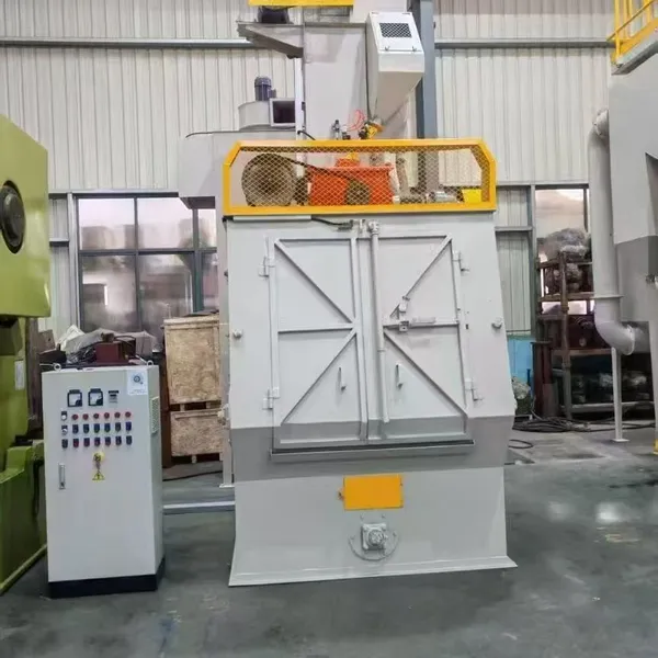 High-Efficiency Dust-Removing Tumble Belt Shot Blasting Machine for Small & Medium Castings, Forgings and Heat-Treated Parts