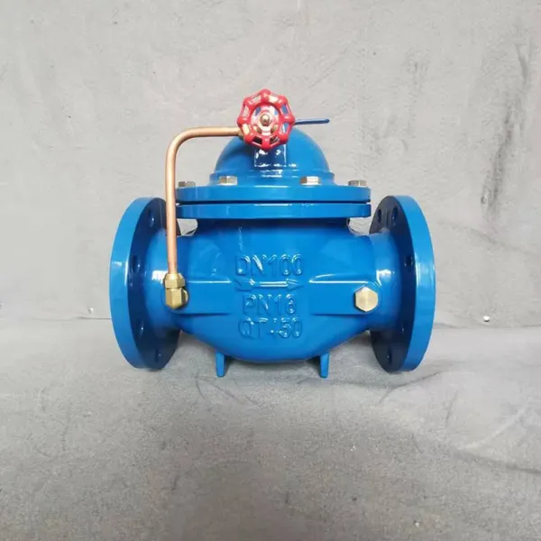 100X 200X 300X 400X 500X Ductile Iron Pn 16 Manual Control Valve Pressure Reducing Valves Control Valve for Single Pipe System photo-4