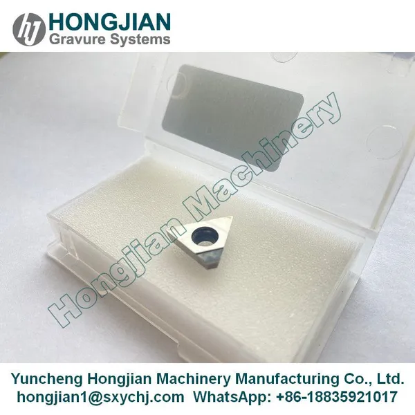 Diamond Cutter for Daetwyler CFM Gravure Cylinder Finishing Machine T-CUT Acigraf Super Perfast