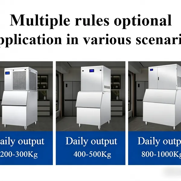 200kg/Day Snowflake Ice Machine, Commercial Use, Food-Grade Automatic Ice Maker for Seafood, Catering, Supermarket, Medical & Food Processing photo-5