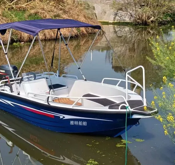 YATE 4.2m Thickened Aluminum Alloy Speed Fishing Boat Customizable Vessel photo-2