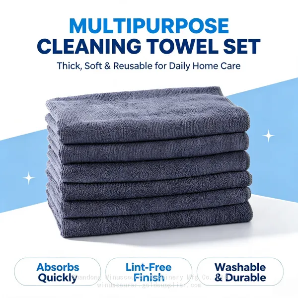 Ready To Ship Microfiber Cleaning Cloths Bulk Pack, Assorted Multi‑Color Super Absorbent Non‑Scratch Household Rags photo-3