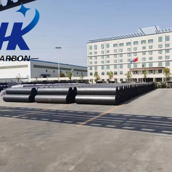Industrial HP Graphite Electrode for Silicon Manganese Smelting, Low Ash High Purity Carbon Graphite Electrode photo-5