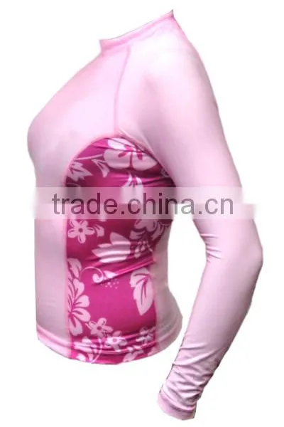 Sublimation Printed Long Sleeve Mma Rash Guard Rashguard photo-2