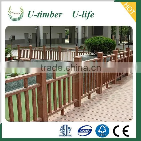Reliable Reputation Wood Plastic Composite Timber WPC Railing photo-5