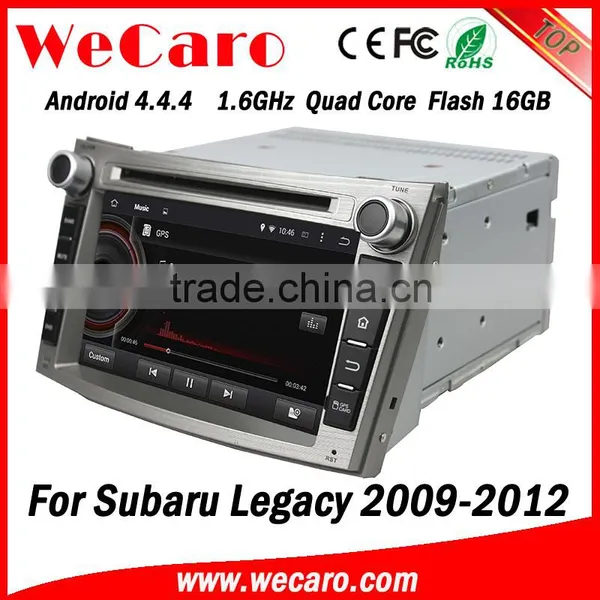 Wecaro Android 4.4.4 WC-SU7069 Wifi 3g Touch Screen Car Dvd Player Oem for Subaru Legacy Gps System 2009 2010 2011 2012 photo-3