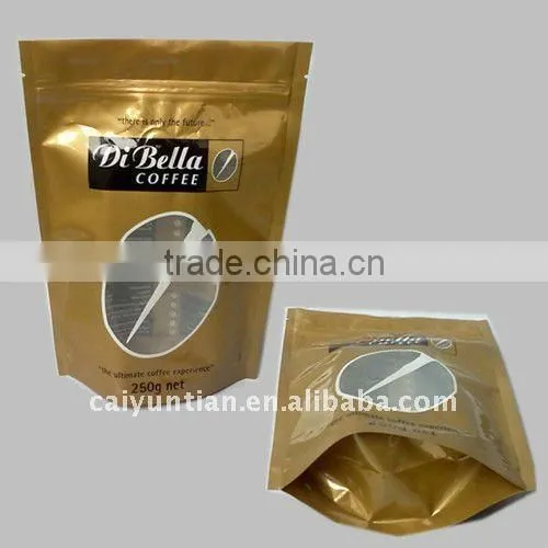 Clear Plastic Pouch Bag With Zipper/stand up Bag With Window for Food/aluminum Foil Plastic Zipper Bag
