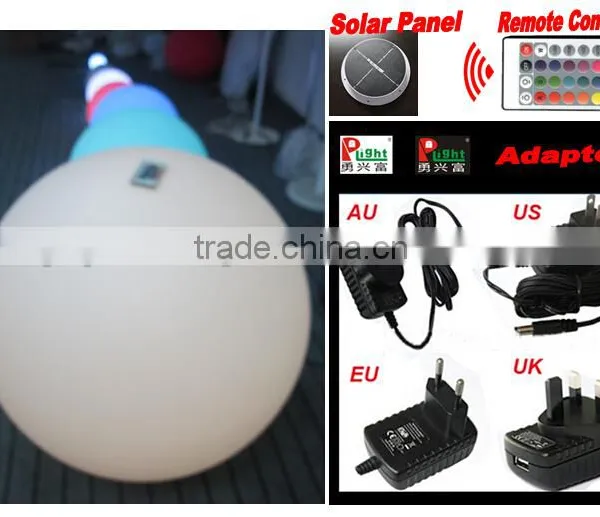 Solar LED Light Ball With Remote Control YXF-800S photo-2
