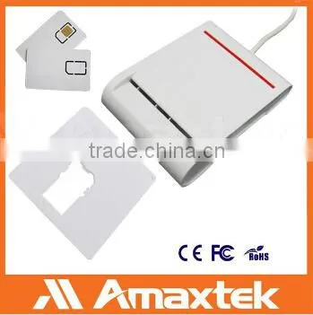 Factory Price 2015 Newest Design Driver Usb 2.0 Sim Card Reader for Portable Ic/id Card Reader photo-2