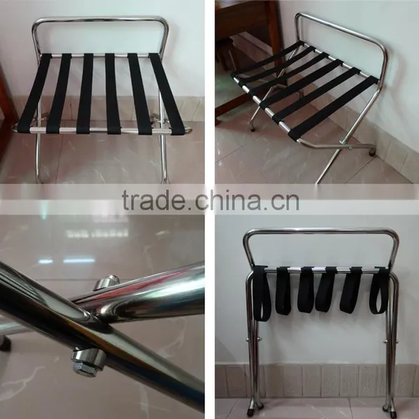General Use and Metal Material Hotel Room Luggage Racks photo-3