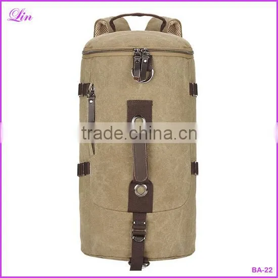 Large Capacity Man Travel Bag Outdoor Mountaineering Backpack Men Bags Hiking Camping Canvas Bucket Shoulder Bag