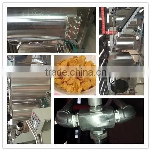 Automatic Roasted Breakfast Cereal Corn Flakes Extrusion Machine photo-2