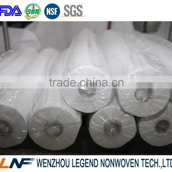 1050MS Soft Tear Resistant Non Fusible Nonwoven Fabric Rolls Interlining photo-6
