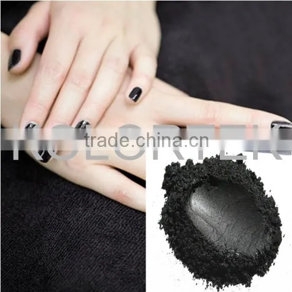 Nail Polish Pearl Pigments, Black Pearl Pigments