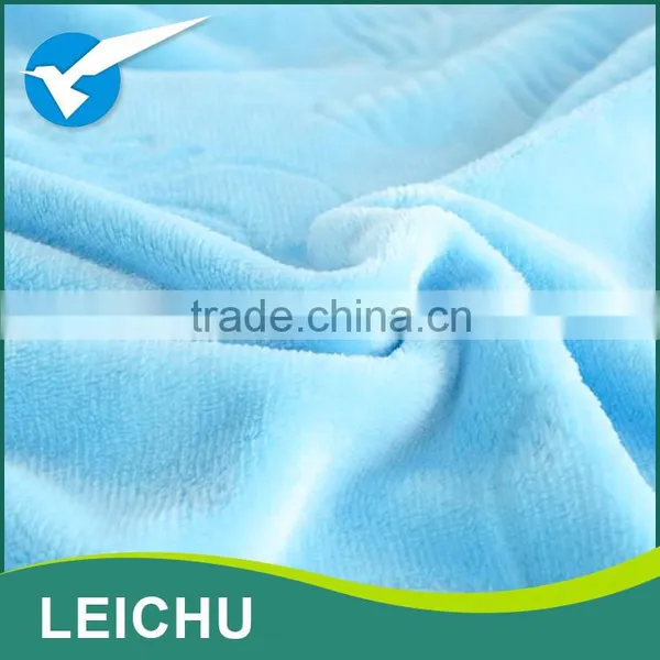 100% Polyester Flannel Fabric for Blanket