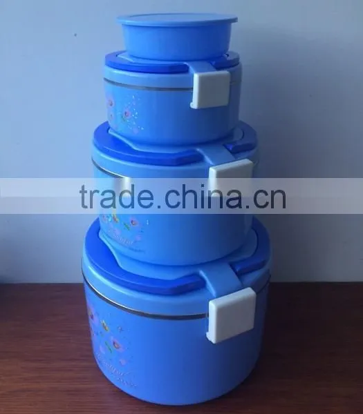 2845 Plastic Stainless Steel Insulated Casserole Pot photo-6