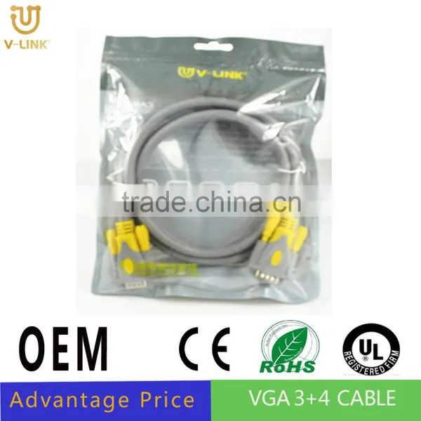 15 PIN VGA SUPER VGA Cable M/M Male To Male Cable Vga to Coax Converter photo-6