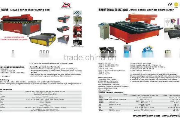 Fabric Laser Cutting Bed DW2513 photo-6