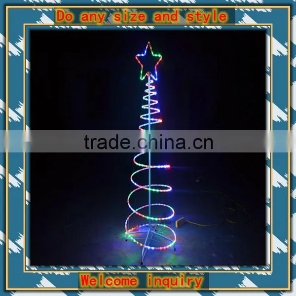 MAX150CM Flashing Spiral Tree Modeling 3d Model Tree