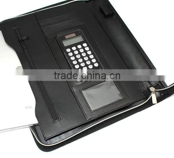 A4 Business Folder Leather/PU Fashionable Cheap Leather Portfolio/ Travel Portfolio Bulk Buy photo-6