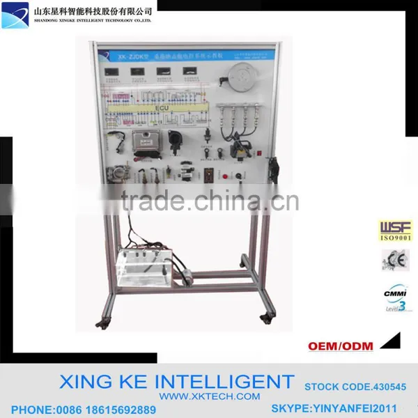 XK-SJB-ZJDK Auto Engine Electronic Control System Training Board, Engine System Trainer Auto Training Model