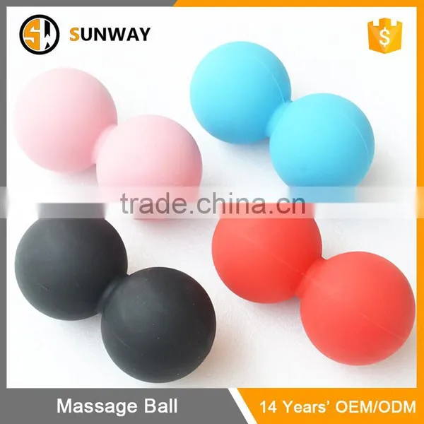 Popular Peanut Fitness Rubber Massage Ball photo-4