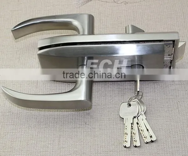 China Supplier Zinc Alloy Lock for Glass Door photo-2