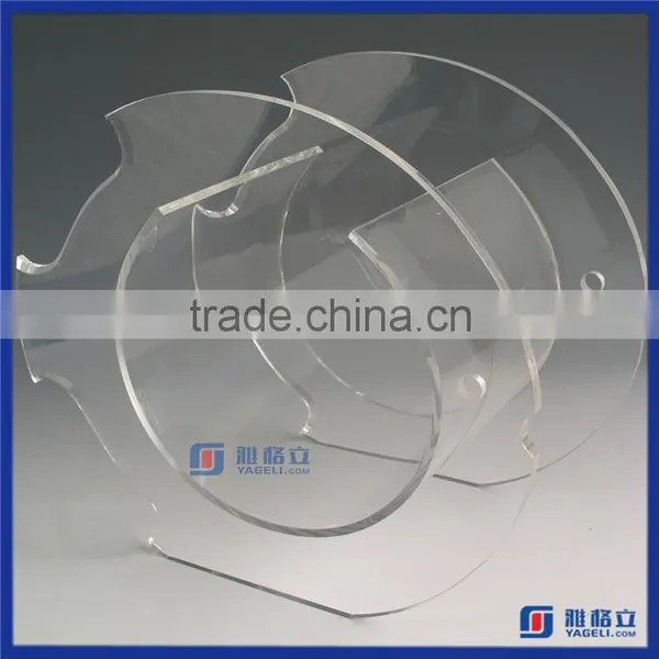 Manufacturer Supplier Fish Shaped Acrylic Fish Tank / Plexiglass Aquarium Stand / Pmma Fish Bowl Stands photo-2