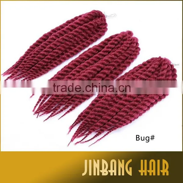 2016 24 Inch 120g Best Price Synthetic Hair Extension 2x Havana Mambo Twist Crochet Braiding Hair photo-5