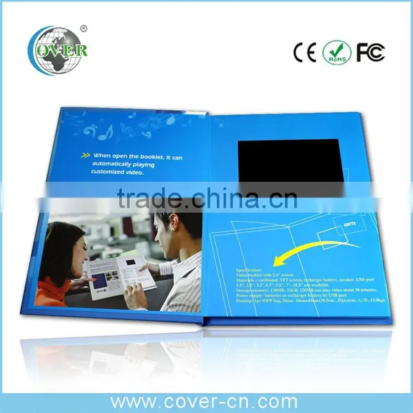 Invitation Lcd Video Greeting Card/lcd Video Brochure Card/lcd Screen Greeting Card photo-4