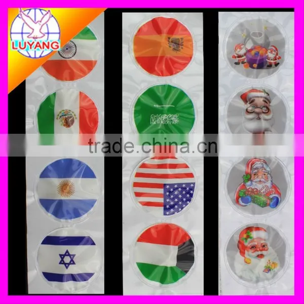 2015 Kids Pvc Sticker Badge for Promotion Gift PP001