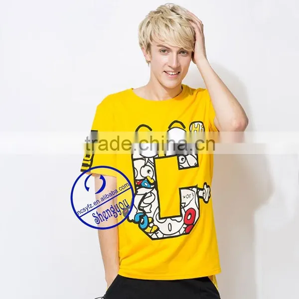 100 Cotton Unisex Couple T-shirt Wholesale China photo-4