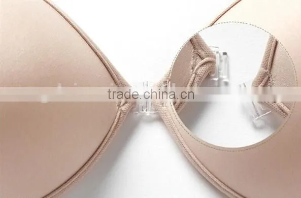 Wholesale Invisible Breast Shape Up Soft Sponge Sexy Exposed Bra photo-4