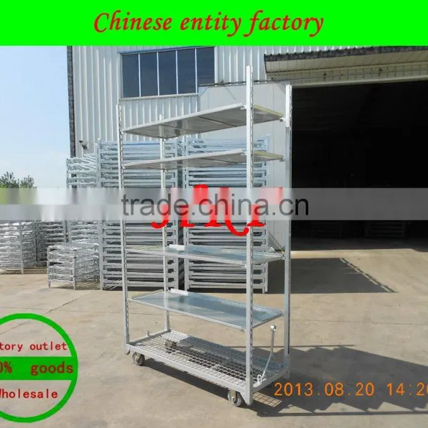Decorative Flower Trolley, Danish Cart Flower Cart, Greenhouse Trolley Cart Display Flower Cart photo-6