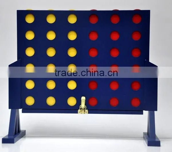 Giant Garden Game Wooden Connect Four Chess photo-2
