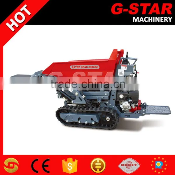 BY800 Mini Track Dumper for Sales Hydraulic Mini Dumper photo-4