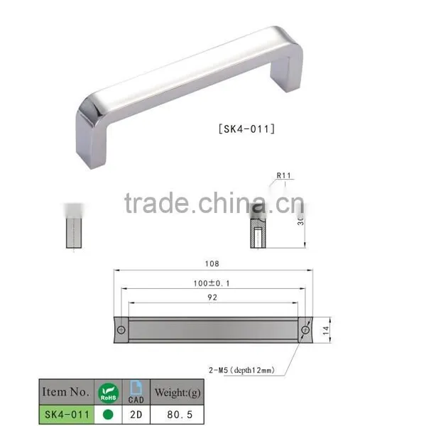 China Made SK4-011 Nice Price Zinc Alloy Square Handle photo-3