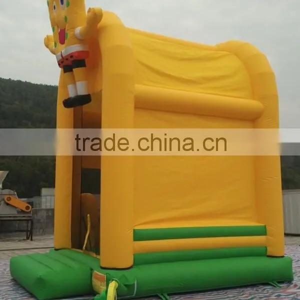 Lanqu Spongbob Inflatable Castle Joy Bounce House photo-2