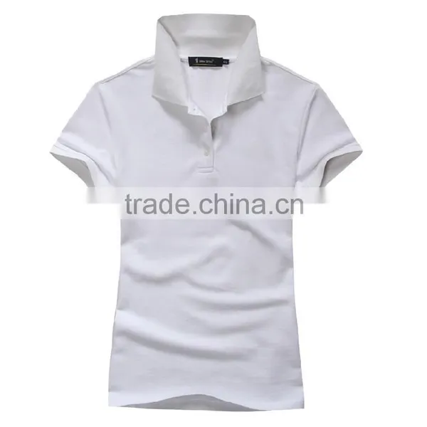 Wholesale China Bulk Plain Cotton Formal Short Sleeve Polo Shirts photo-3