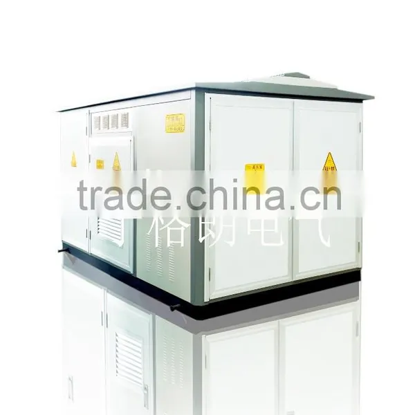 Prefabricated Compact Substation , Pre-cast Building Switchgear Substation photo-3