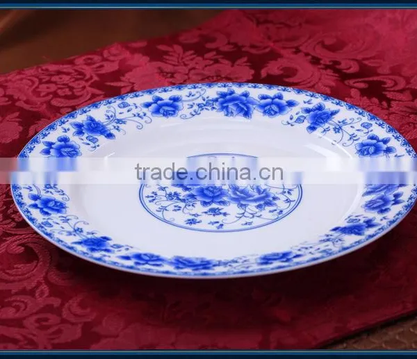 Blue and White Dinnerware 56 Piece Set photo-4