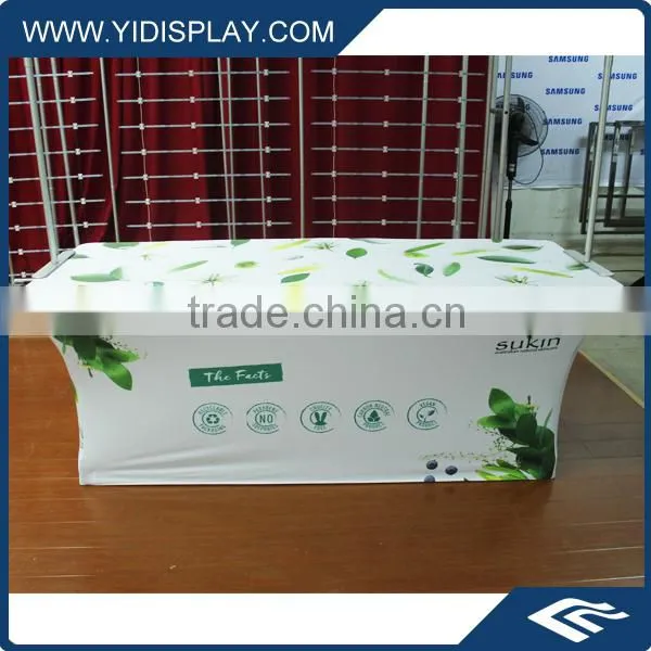 Made In China Ultrafit Customized Logo Table Clothes Event Table Cloth photo-4