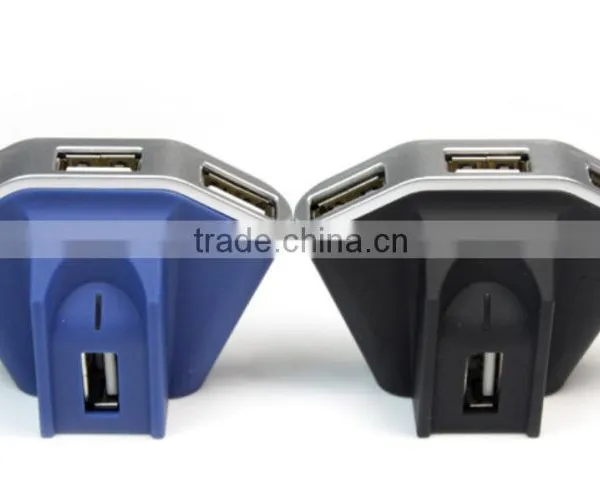 Fan Shaped 4 Port USB 2.0 HUB photo-2