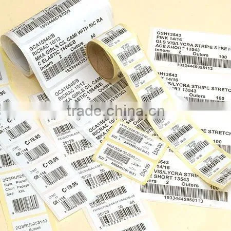Cheap Customized a4 Barcode Paper Roll Sticker China Supplier photo-3