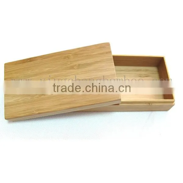 Bamboo Multiple Glasses Multipurpose Storage Box photo-3
