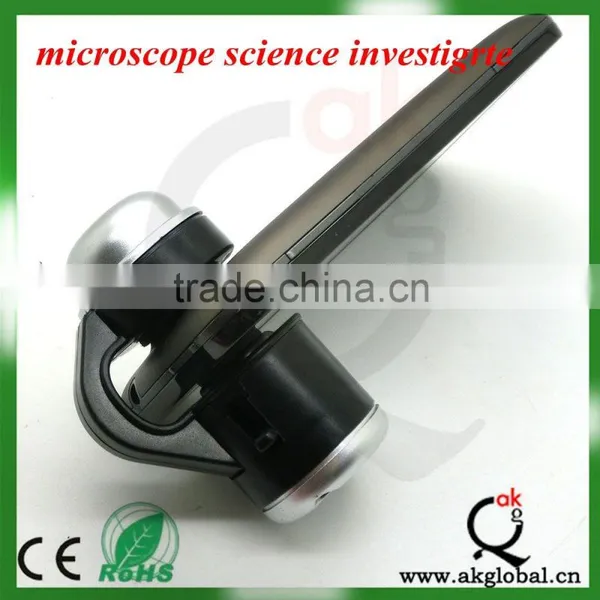 Mobile Phone Microscope High Quality Science Investigate Mini Digital CellScope Loupe Pocket Magnifier Microscope photo-5